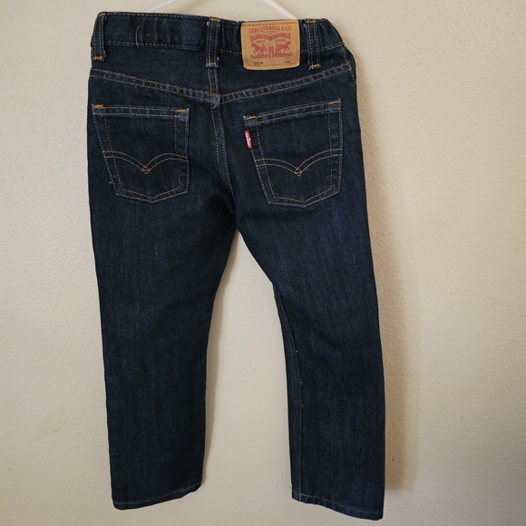 Levi's Dark Blue Denim Jeans - Picture 3 of 8